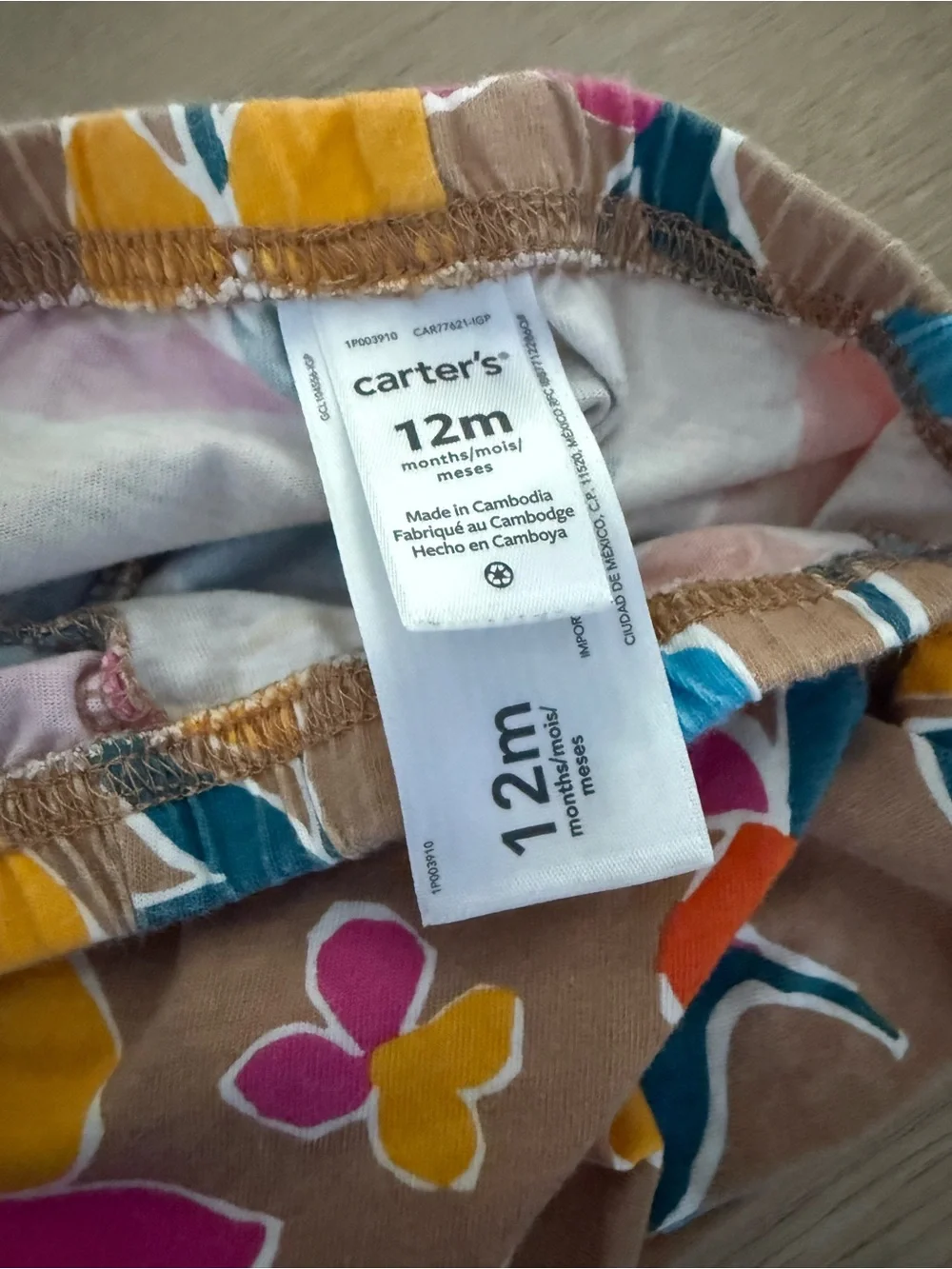 Carter’s set of 2 stretchy legging/pants